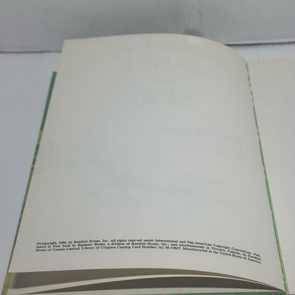 You Will Live Under the Sea Vintage Kids Book HC F. and M. Phleger Ward Brackett - Picture 11 of 12